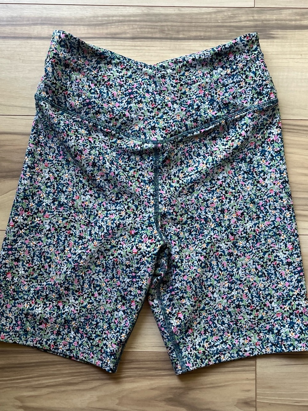 Women's Floral Print Bike Shorts